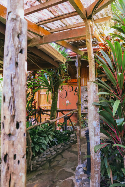 spa at an eco hotel in costa rica