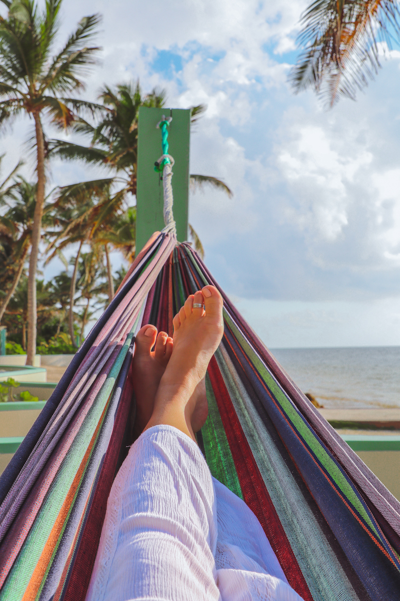 belizean shores hammocks Where to stay in ambergris Caye