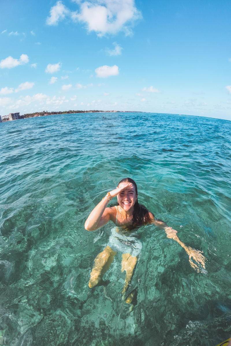 snorkeling in ambergris caye or caye caulker